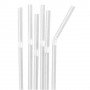Plastic Flexible Straws (Clear) x25
